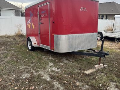 2005 Charmac 7x12 Enclosed Trailer