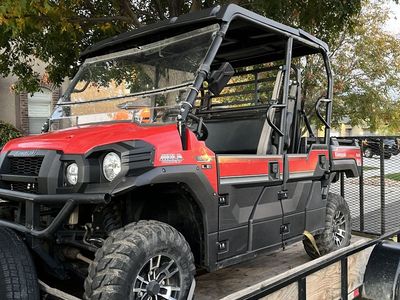 2019 Kawasaki Mule with trailer