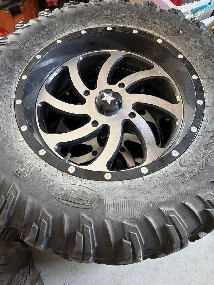 18” MSA Wheels 4x156 on 33” tires