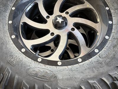 18” MSA Wheels 4x156 on 33” tires