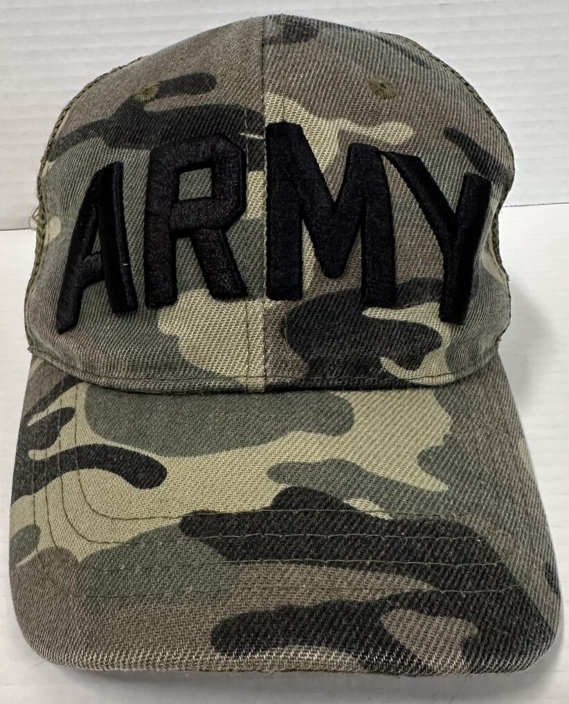 United States Army Camo Snapback