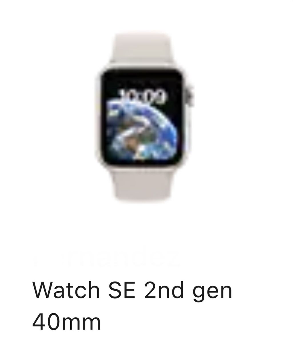 Apple Watch SE 2nd gen