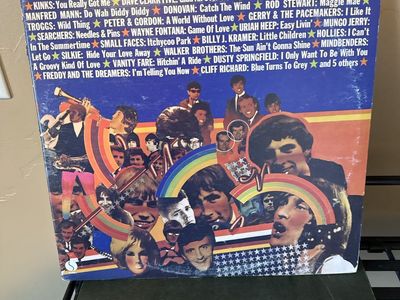 History of British Rock Vintage 2-Record Set LP Vinyl Album Sire Records SAS 3702