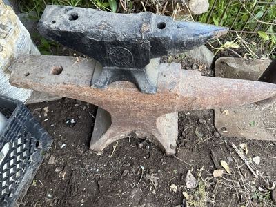 Various size Anvils and stand