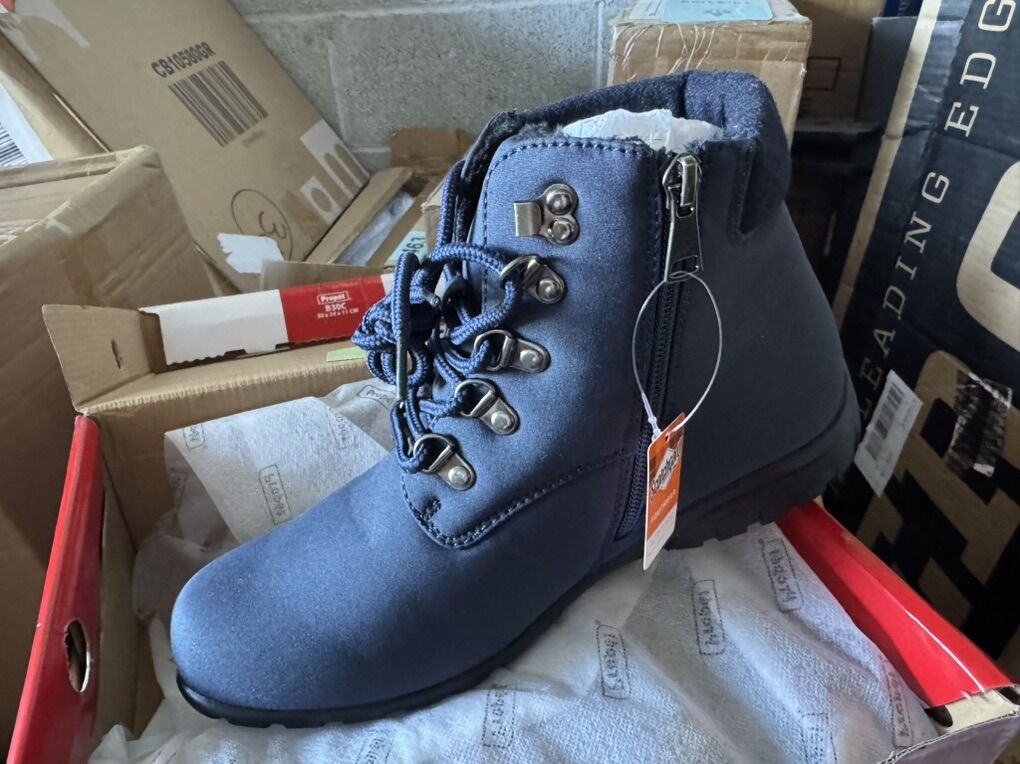 Blue Propet Lace-Up Ankle Boots - Dani Ankle Lace