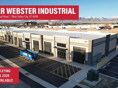 Carter Webster Industrial FOR SALE - 1,044 SF-1,840 SF - West Valley City, UT