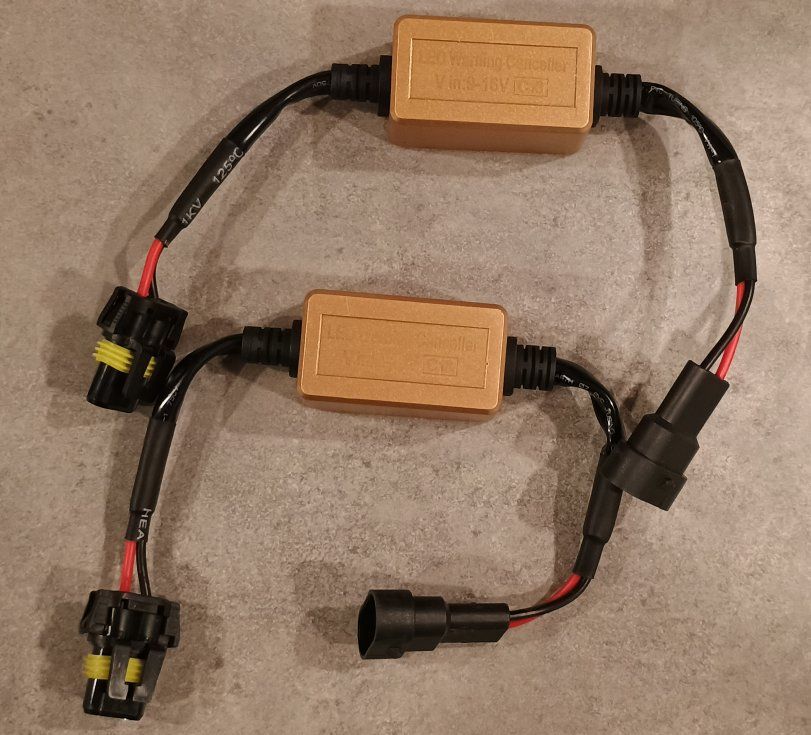 LED Canbus Headlight Decoders - 9005 & 9006