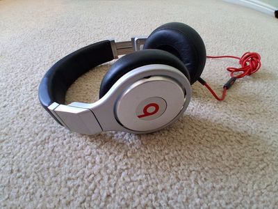 Beats by Dr. Dre Solo HD On-Ear Headphones - Silver/Black with Red Cord