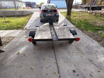 Motorcycle trailer