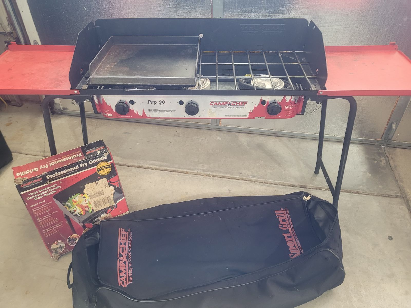 Camp Chef 3 Burner stove