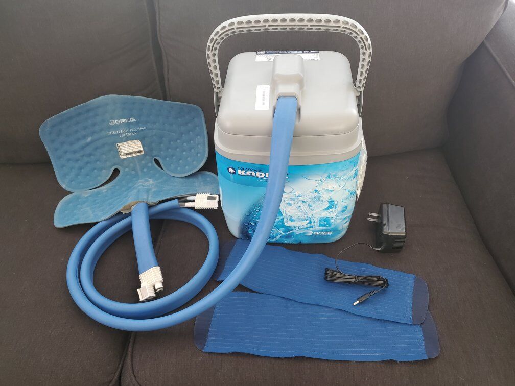 Breg Knee Wrap Ice Cold Therapy Machine