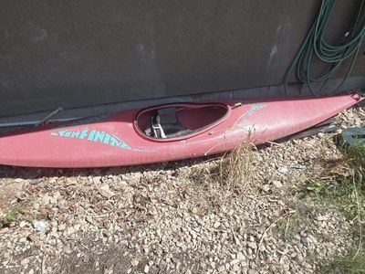 Vintage Wave Sport Infinity Whitewater Kayak - Red