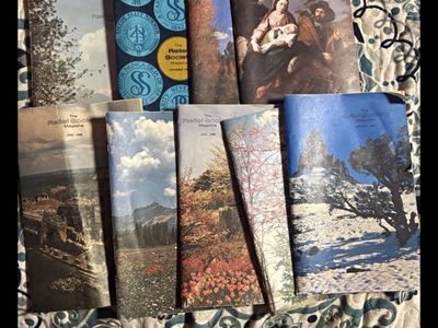 The Relief Society Magazine Lot of 9 Vintage Paperback Magazine LDS Church