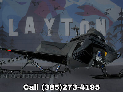 2026 Polaris® Patriot 9R RMK Khaos 155 Gloss Black / Blue Dusk