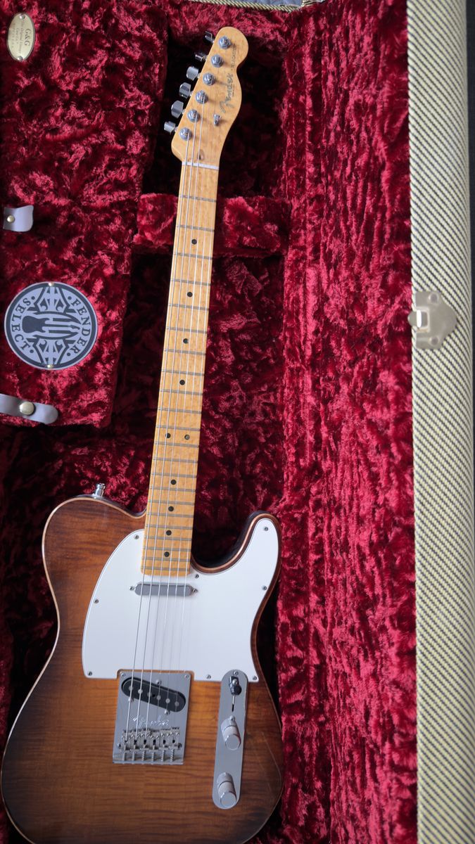 Fender American Select Telecaster Violin Burst 2012