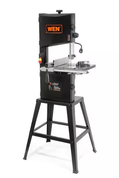 Brand New Wen 3.5 Amp10 in. 2-speed Band Saw with Stand and Worklight