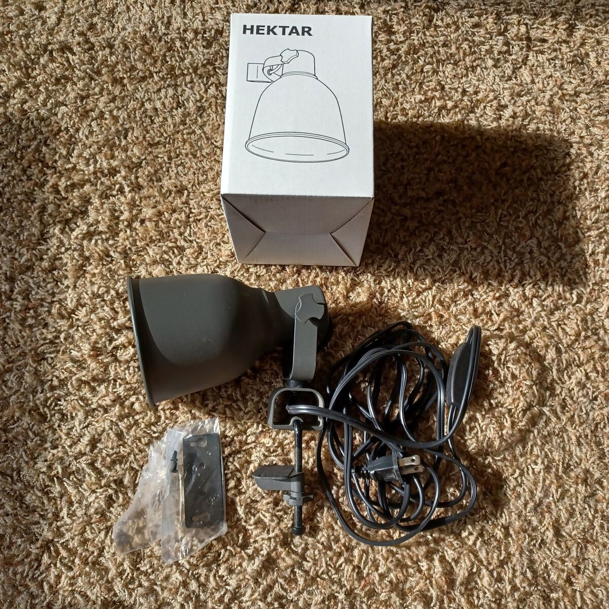 Ikea HEKTAR Wall/Clamp Spotlight