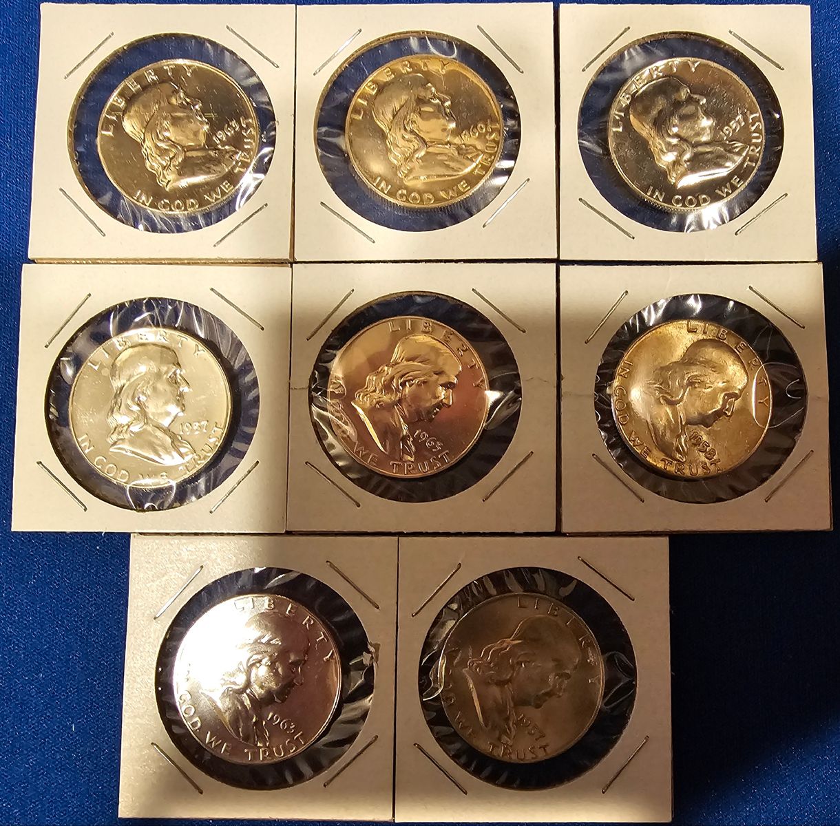 Beautiful Proof Franklin Halves – Pick Your Coins – Great Gift or Collection Piece