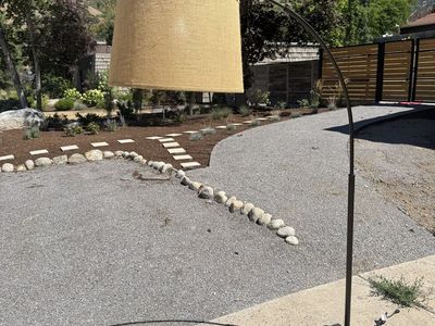 Modern Arched Floor Lamp with Burlap Shade and Heavy Base