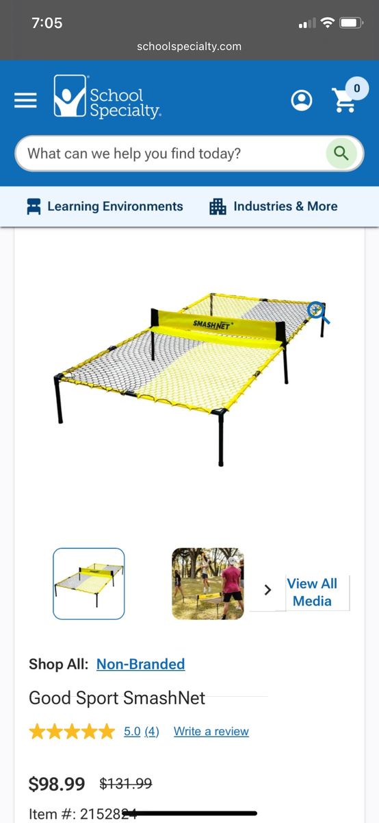 Good Sport SmashNet Outdoor Sports Game Set