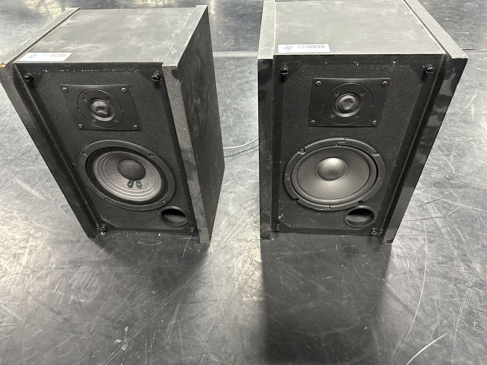 JBL Model 8216 Speaker Pair and Vintage Amplifier