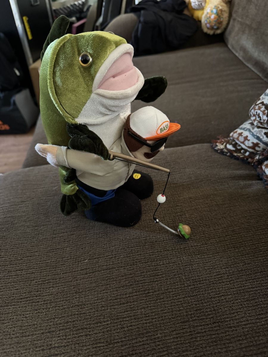 Fishing Guy carrying Fish