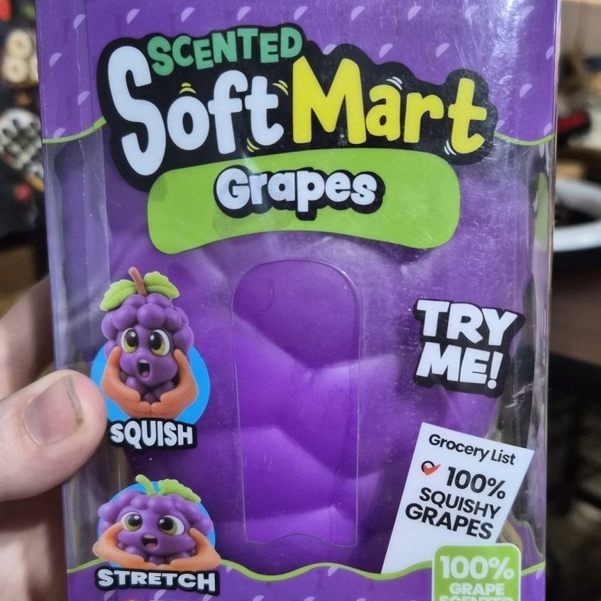 Giant Grape scented Squishy