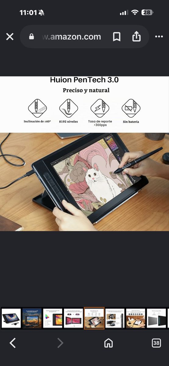 Kamvas pro 13 creative tablet pen Display 