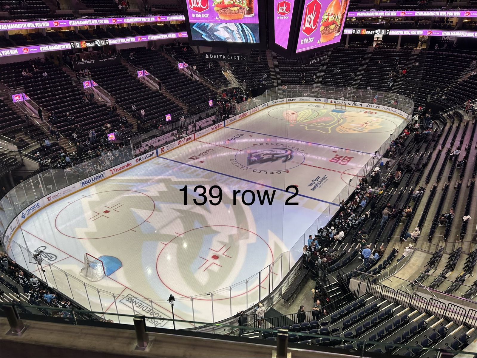 Hurricans Vs Mammoth Row 2