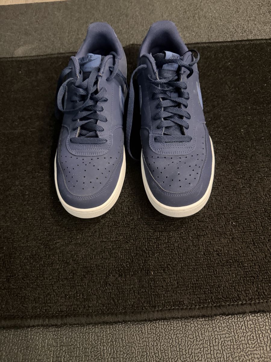 Nike Court Vision Low Men's Navy Blue Sneakers Size 11