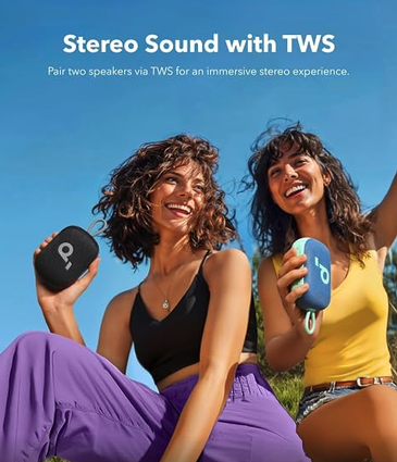 Brand new Anker Soundcore Select 4 Go Bluetooth Shower Speakers (2 pack)