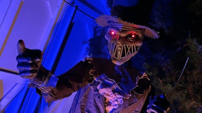 Halloween Soul Slasher Animatronic Scarecrow Animatronic Home Decor Decoration Yard Prop