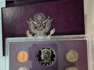1987 United States Mint Proof Set - Original Packaging - 5 Coins
