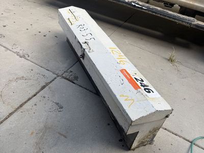 Weather Guard Truck Tool Box - White, 60" Long, with Divided Storage for Tools and Parts