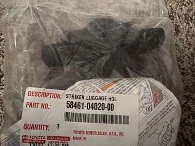 OEM Toyota tie down rial mounts