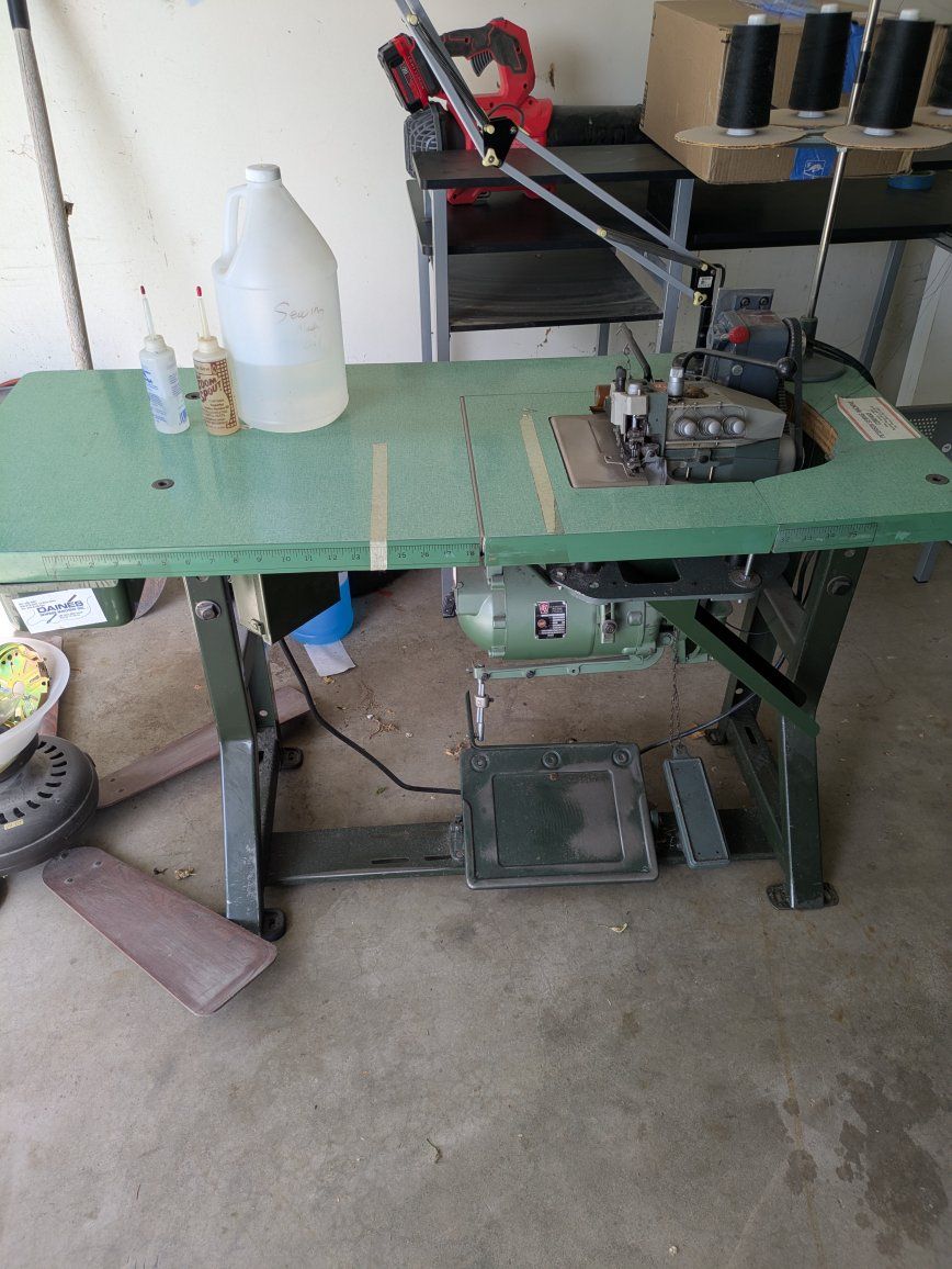 Rimoldi Industrial Serger Sewing Machine,