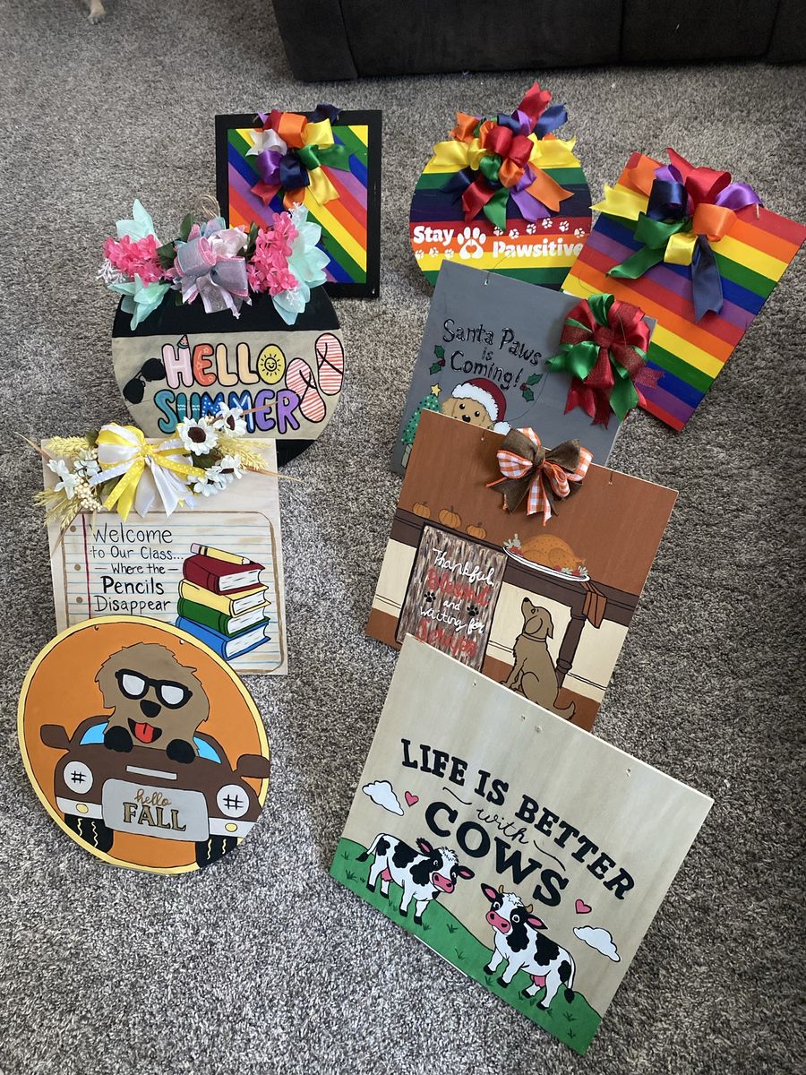 Hand-made custom signs