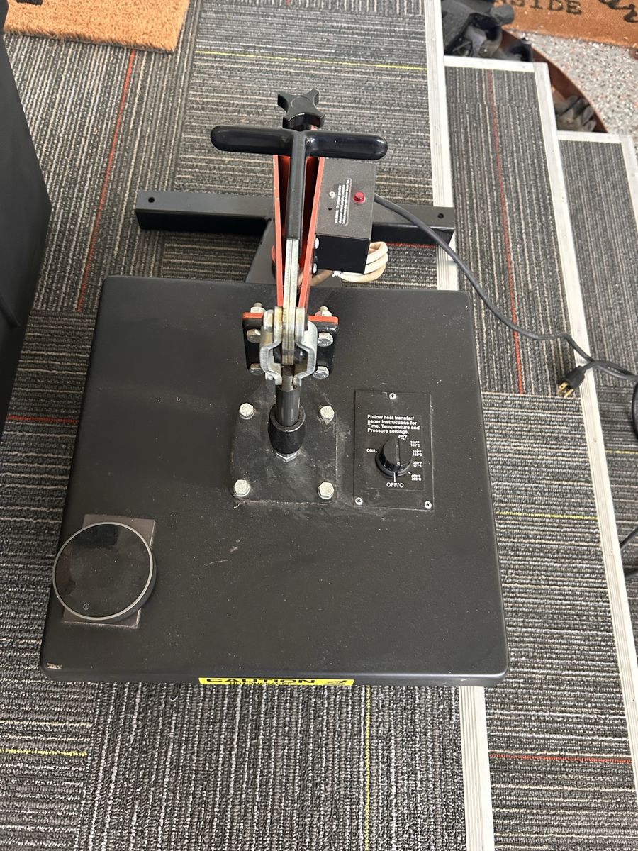 Professional Swing-Away Heat Press