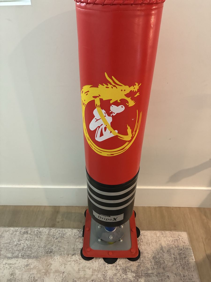 Dripex Freestanding Punching Bag with Suction Cup Base
