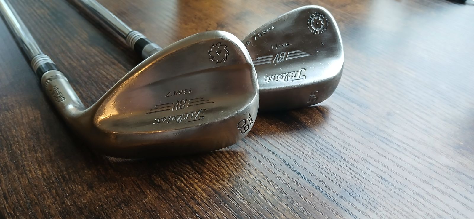 Titleist Vokey Spin Milled and SM7 Wedges - 56 and 60 Degree with SuperStroke Grips