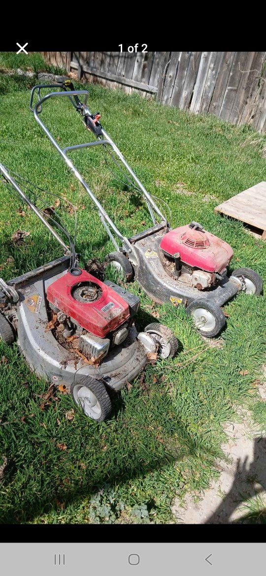 honda mowers