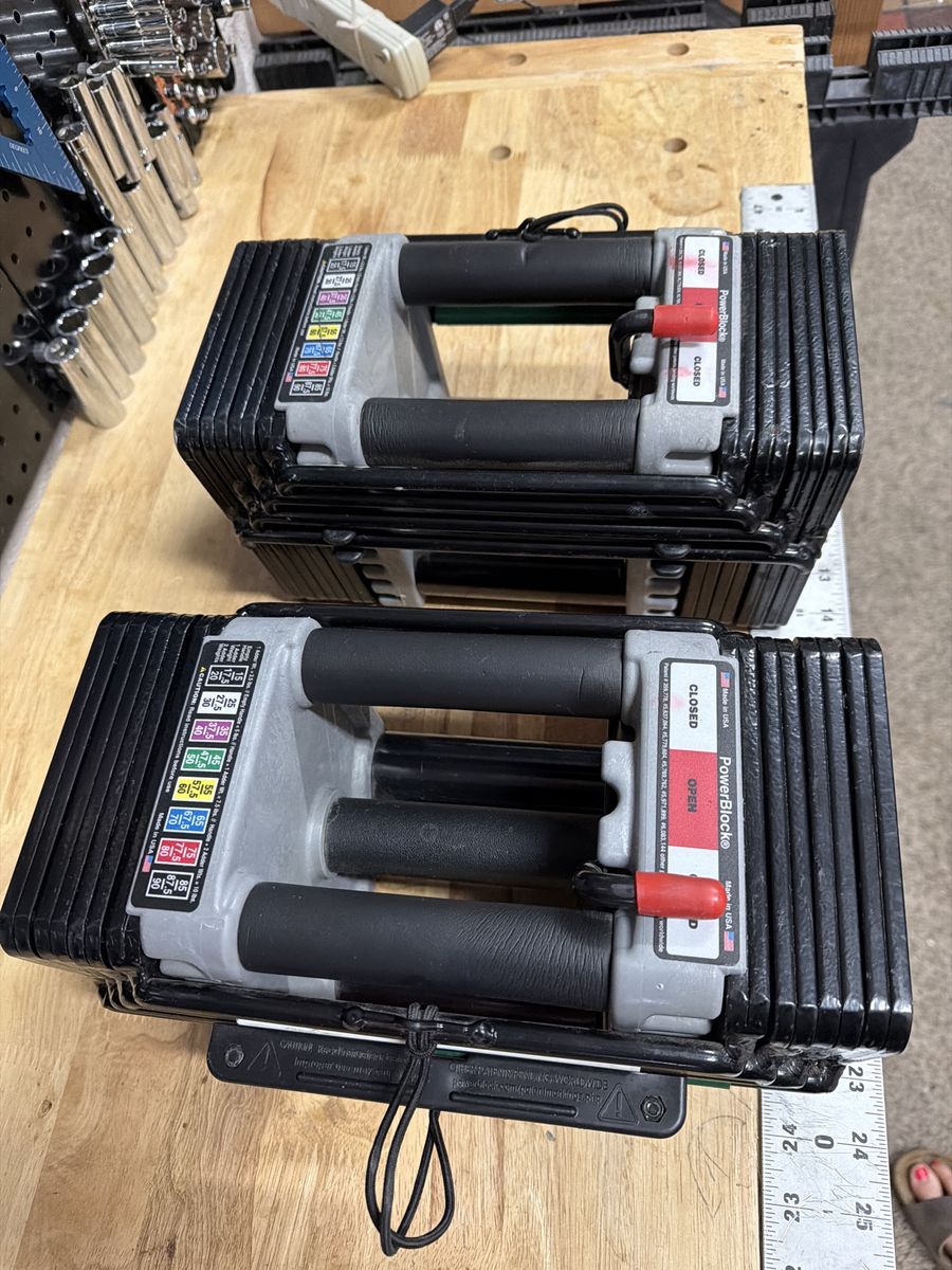 Power block 50 dumbbell set