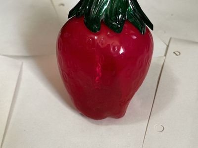 Avon strawberry bottle