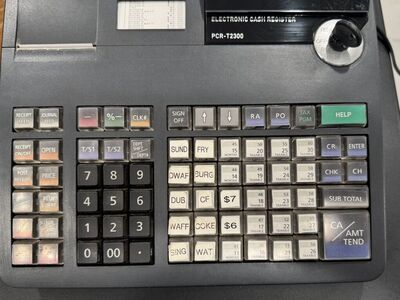 Casio Electronic Cash Register PCR-T2300