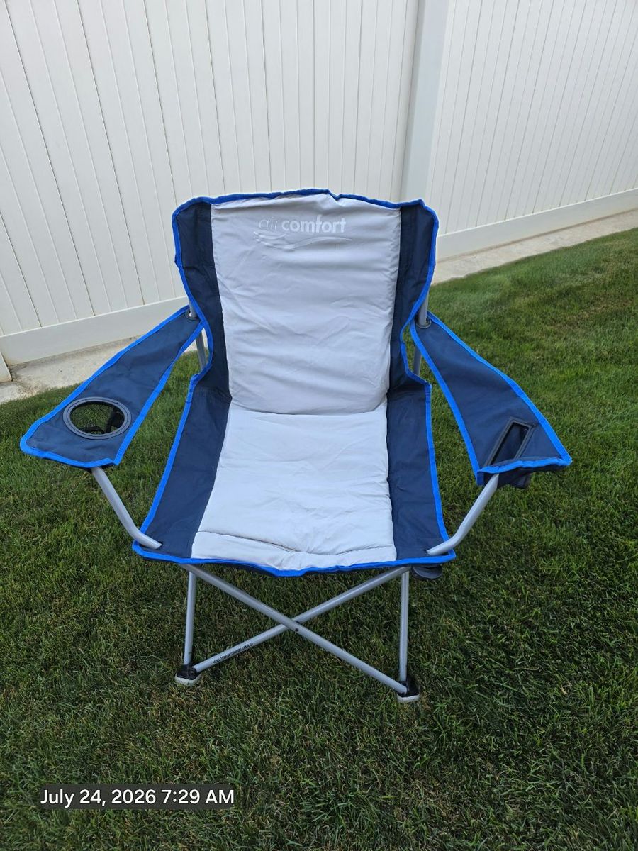 2 SUPER NICE OUTDOOR CAMPING CHAIRS