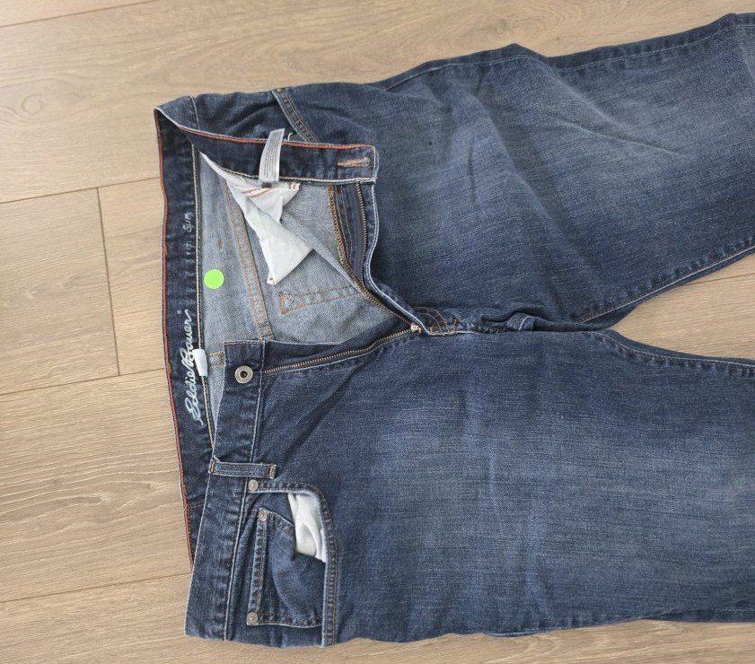 Eddie Bauer Blue Denim slim fit Jeans Size 38x30