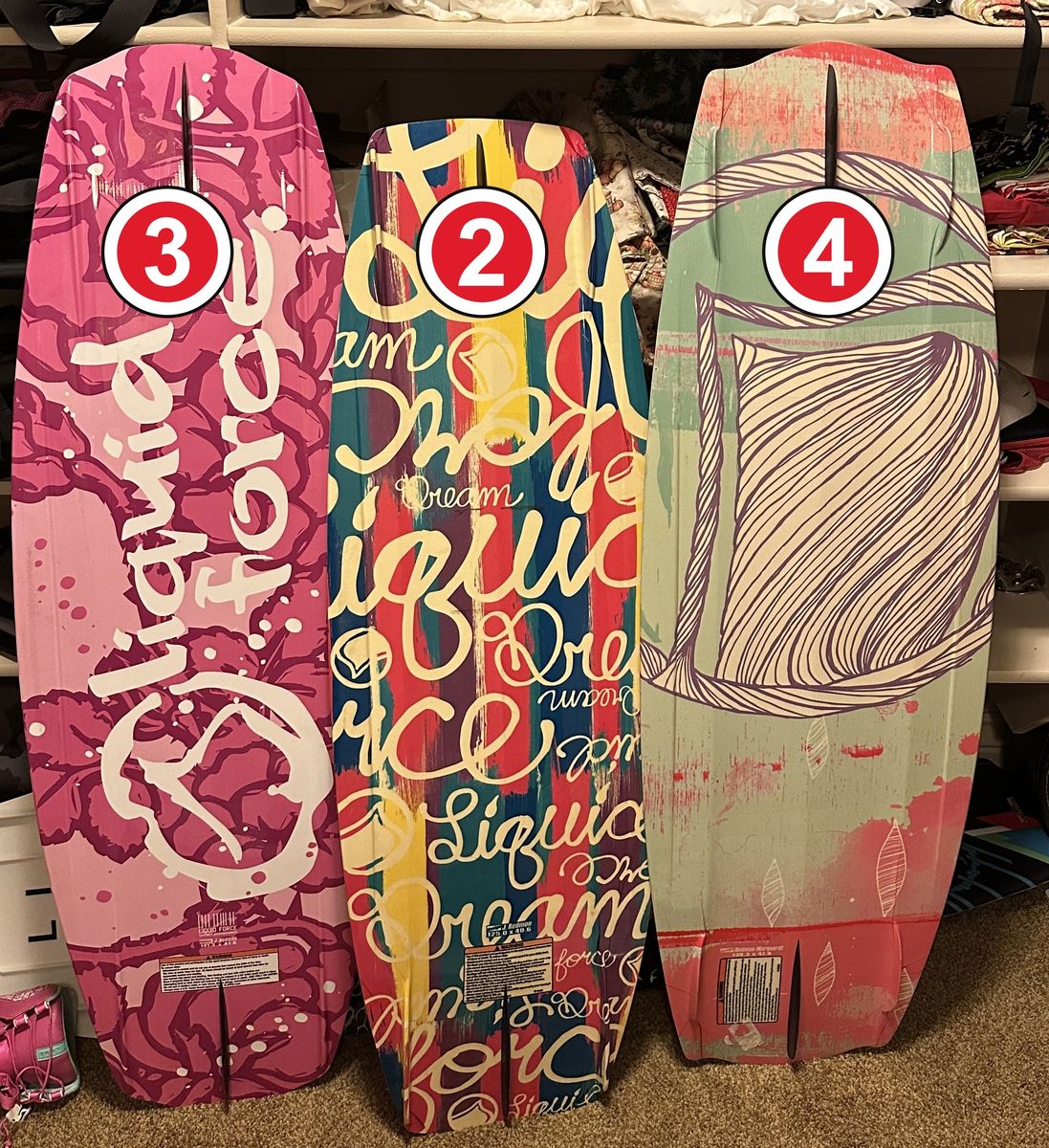 WAKEBOARDS FOR SALE; Kids, Women's & Men's
