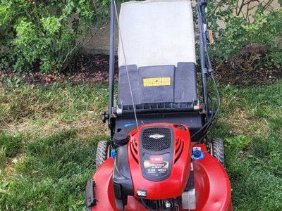 Toro lawn mower self propelled.