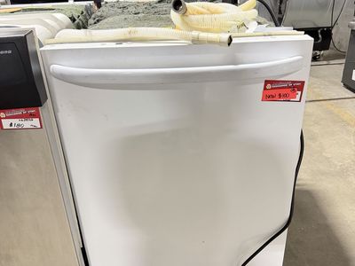 Ge White Built-In Dishwasher 24" Width, Standard Tub, Efficient Cleaning