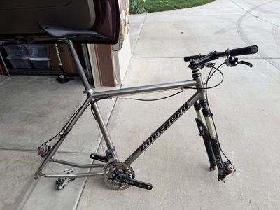 2004 Litespeed Pisgah Titanium MTB – Handmade in USA – Disc Brakes